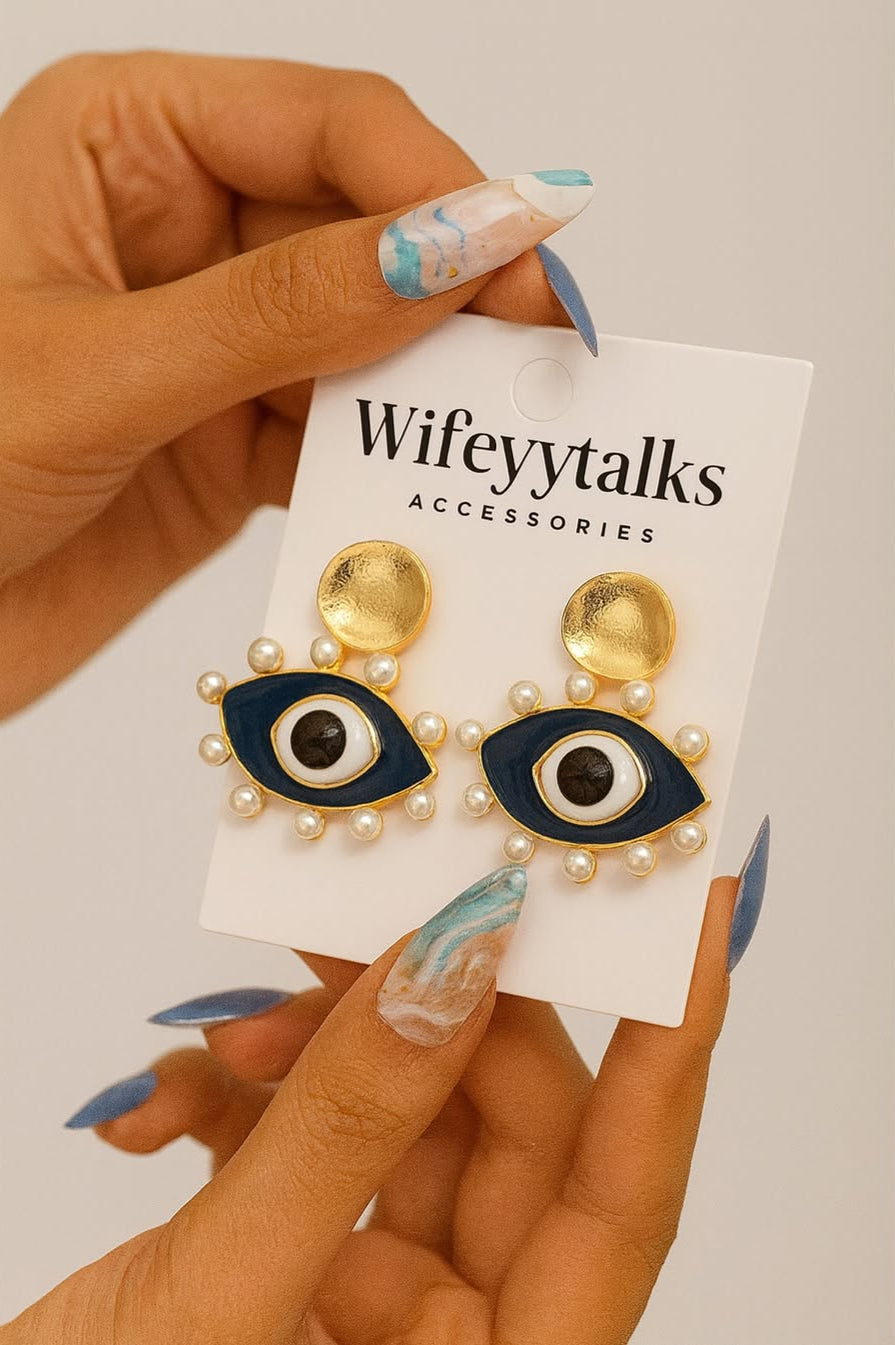 Evil Eye Earrings