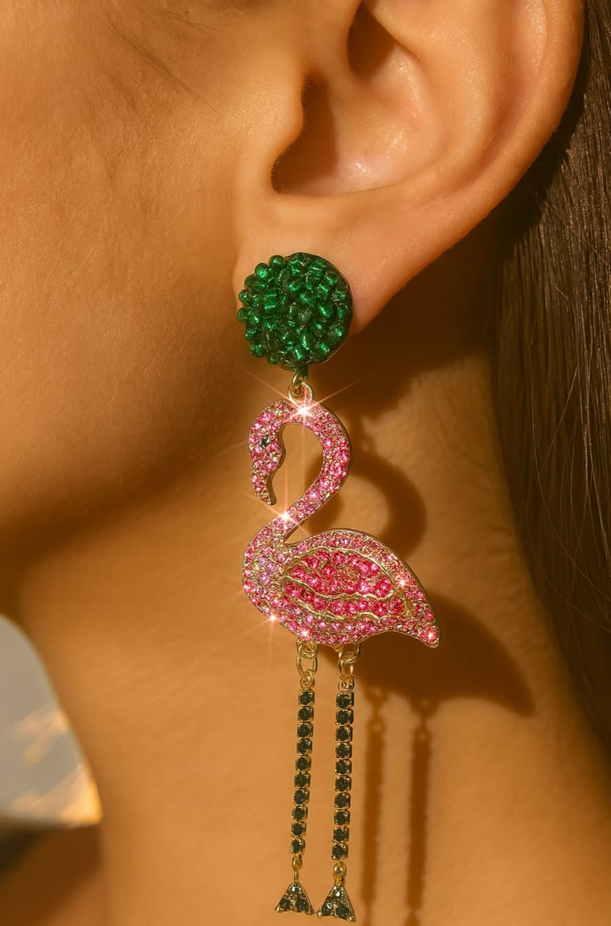 Flamingo Earrings